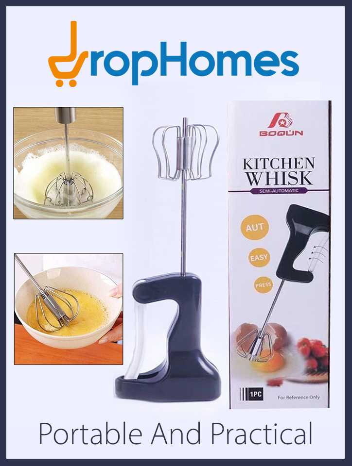 Semi Automatic Whisk