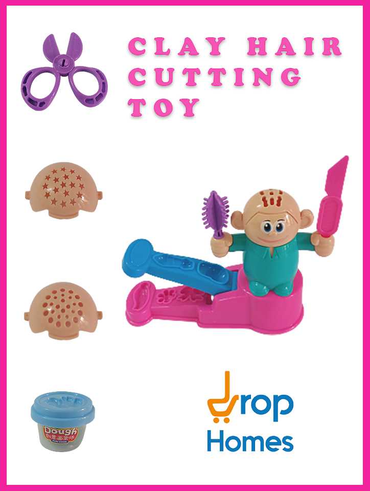 Clay Hair Cutting Toy