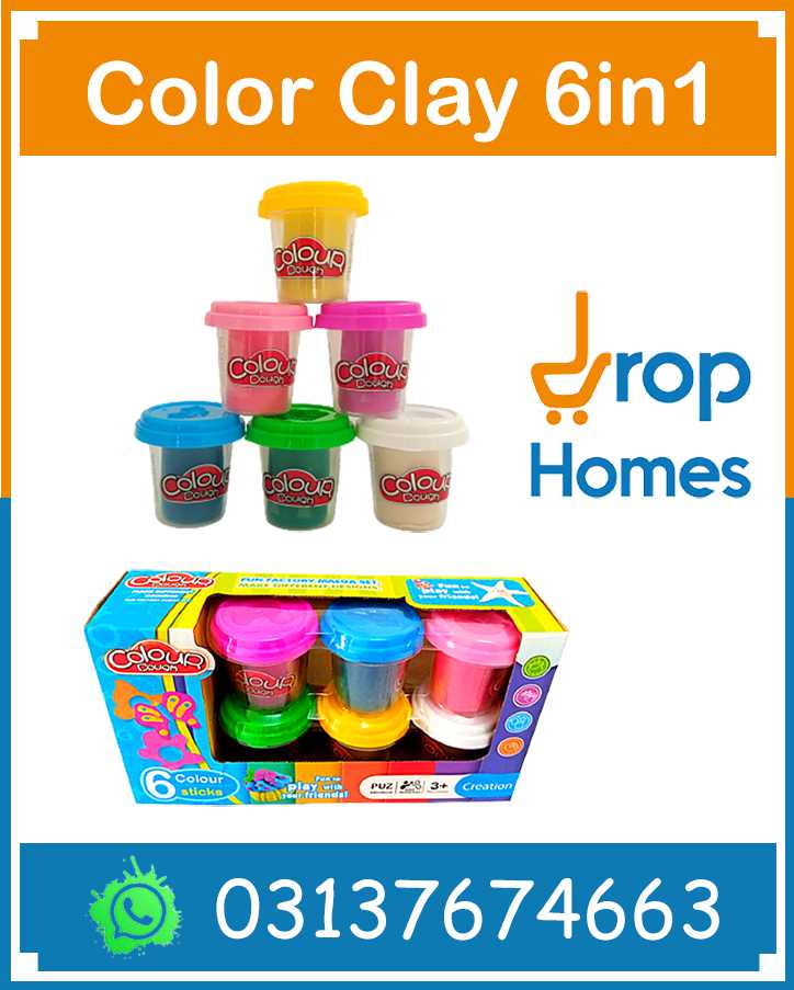 Color Clay 6in1