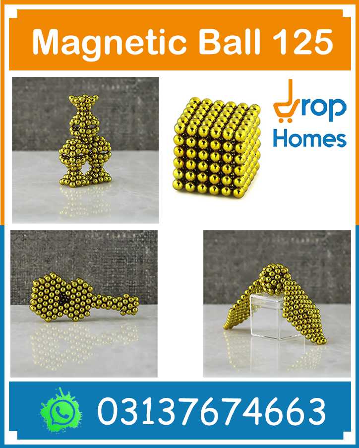 Magnetic Balls 125 Pcs