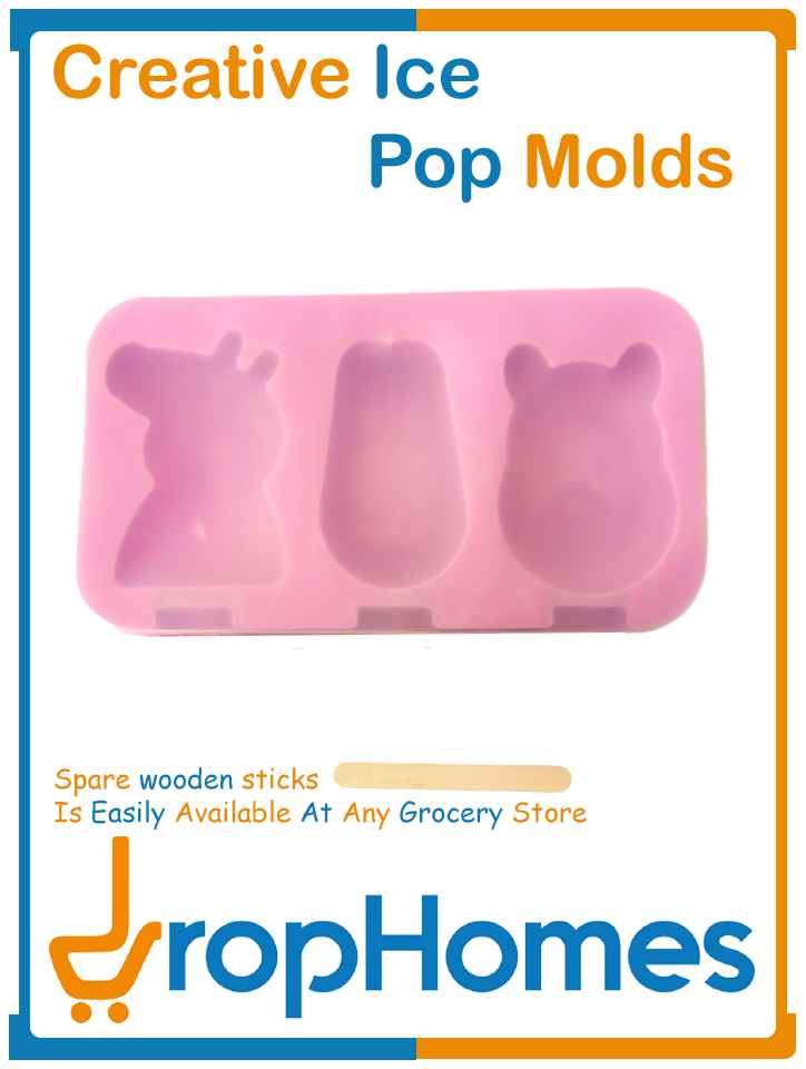 DIY Fun & Creative Ice Pop Molds