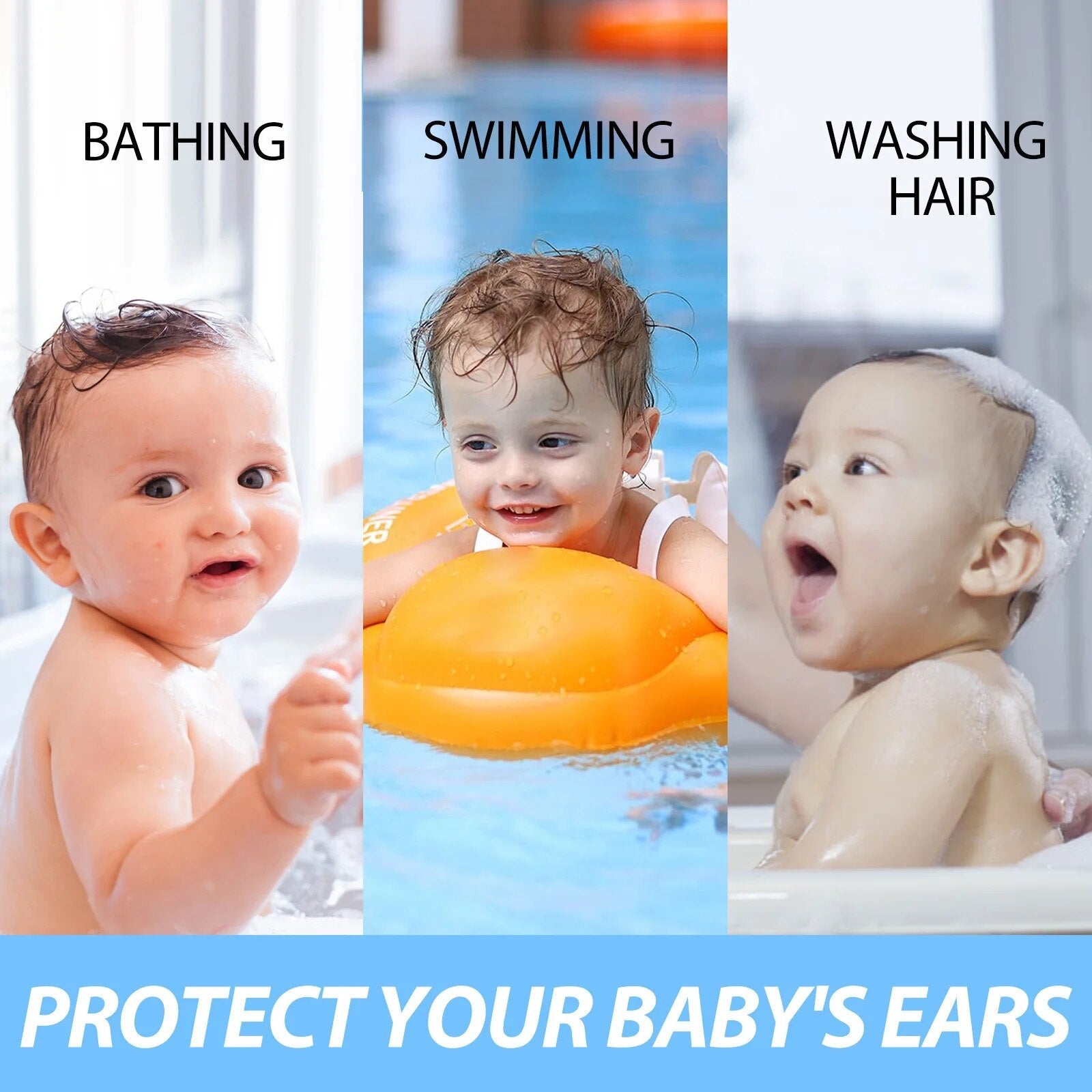 Baby Bath Ear Protector