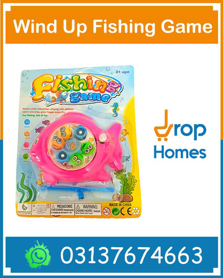 Wind Up Fishing Game