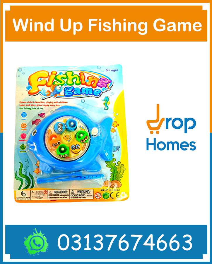 Wind Up Fishing Game