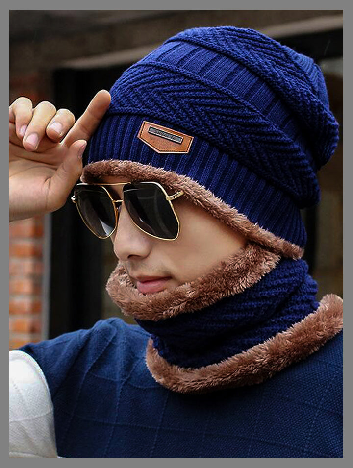 Winters Neck Warmer with Cap