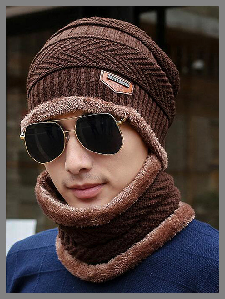 Winters Neck Warmer with Cap