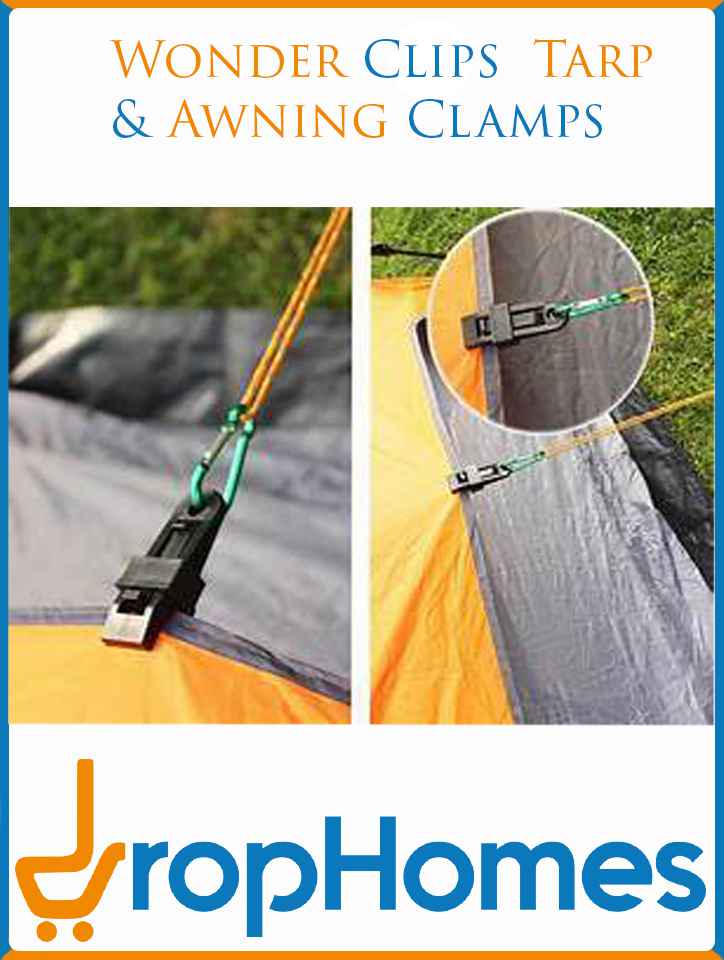 Wonder Clips - Tarp & Awning Clamps