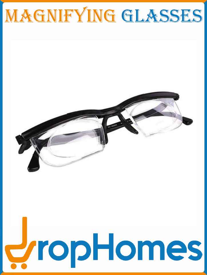 Adjustable Focus Magnifying Glasses